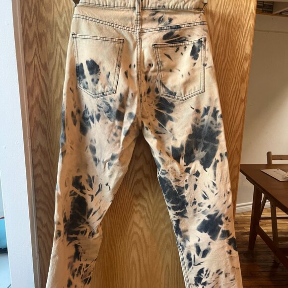 Hand-dyed zara jeans - Picture 3 of 6